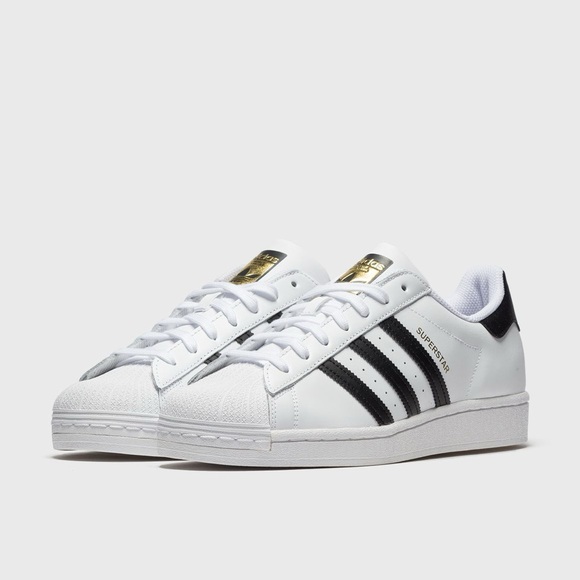 Adidas - Superstar J Sneakers Size 4.5 (Big Boys) NWT - Picture 1 of 12